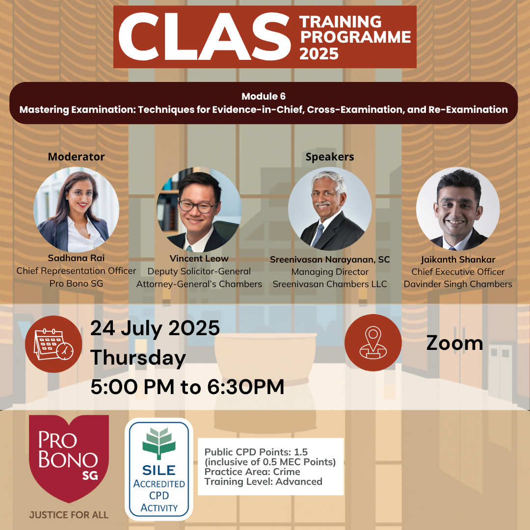 CLAS training programme 2025: Mastering Examination
